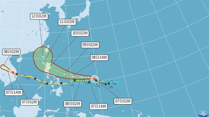 有望颱風假?鳳凰鬼轉襲台最新各國路徑曝