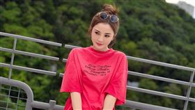 蔡卓妍被問到生日會是否會帶另一半出席，低調表示「這是秘密」。（圖／翻攝自IG）