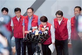 非洲豬瘟，台中市長盧秀燕，15天解封，清零，鞠躬道歉(圖／台中市政府提供)