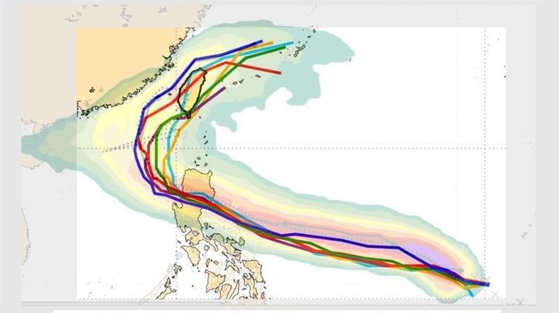 1圖看鳳凰颱風侵襲機率!賈新興曝降雨熱區