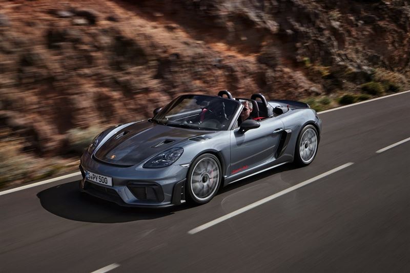 基本售價高達778萬台幣的保時捷718 Spyder RS。（圖／翻攝PORSCHE網站）