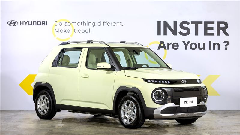 Hyundai INSTER電動車售價壓在90萬內。（圖／Hyundai提供）