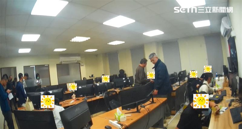 台中男架設博弈機房供中國、台灣賭客下注，因賴帳不出金遭檢舉，遭警方攻堅破獲。（圖／翻攝畫面）