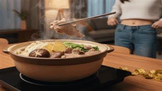 立冬進補避踩3大雷區，也能很享「瘦」。（圖／醫健新聞網提供） 