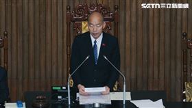 立法院長韓國瑜宣布，4名NCC被提名人皆遭到否決。（圖／記者楊士誼攝影）