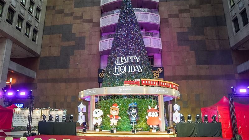 北車微風聖誕點燈!參戰11月商場招標