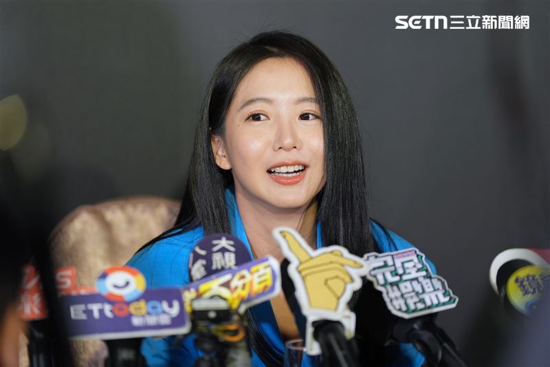 郭書瑤加盟混血兒娛樂。（圖／記者鄭孟晃攝影）