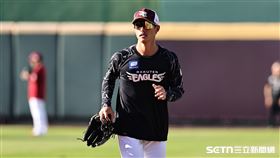 亞洲職棒交流賽，樂天金鷲外野手辰己涼介。（圖／記者劉彥池攝影）