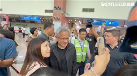 台南,黃仁勳,黃偉哲,輝達,台積電,北士科,蔣萬安（圖／翻攝畫面）