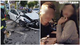 特斯拉,墾丁,屏東,車禍,生日,忌日,水泥車（圖／記者朱俊傑攝影）