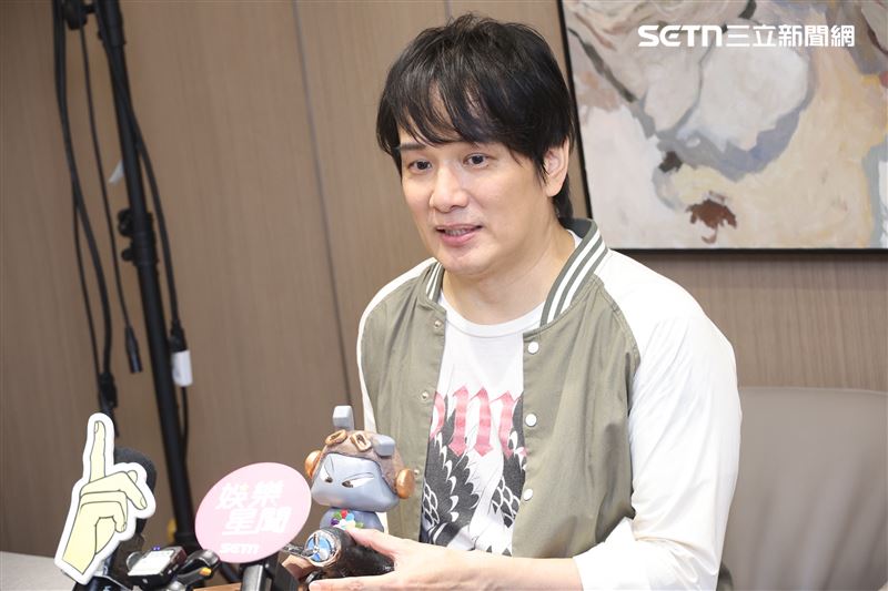 張洛君說，如果吳奇隆婚姻有異狀他們早就看出來了「爆料又不用錢」。（圖／記者鄭孟晃攝影）