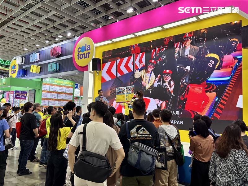 可樂旅遊同樣業績亮眼,首日業績較去年成長約兩成,熱賣前三名為日本、歐洲與韓國。(圖/記者李育道攝影)