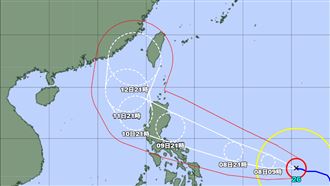 鳳凰颱風暴風圈鬼轉！警戒區恐壟罩全台灣
