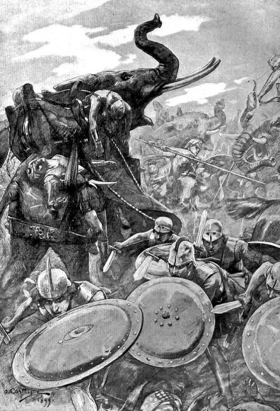 亞歷山大誤闖攻入印度河流域。（圖／翻攝自維基百科）