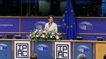 蕭美琴登歐洲議會演說　賴清德說話了