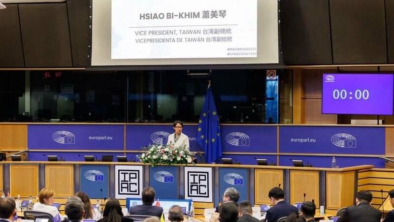 蕭美琴歐洲議會發表演說 外交部回應