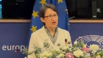 蕭副總統訪歐發表IPAC大會演說，范雲：見證歷史一刻。（圖／翻攝范雲臉書）