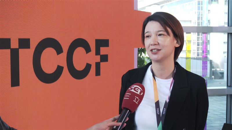 台中市影視發展基金會副執行長王允踰發言