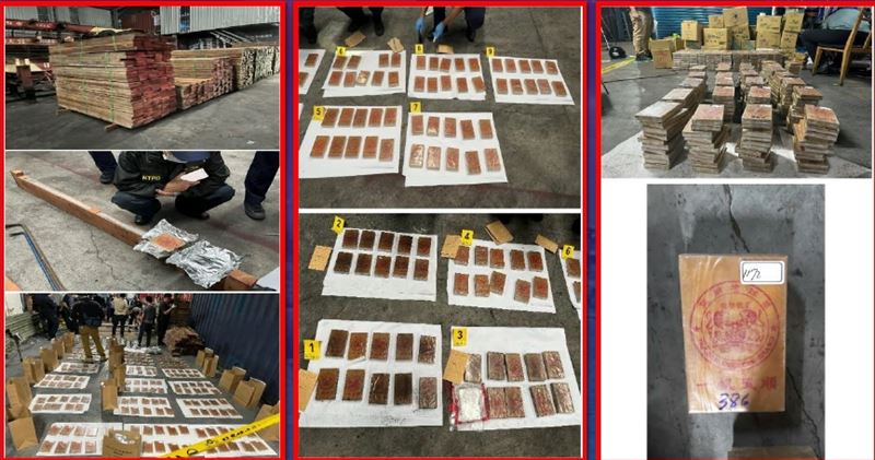 當時破獲毒品的情形。（圖／資料照）