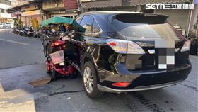 99歲,阿嬤,電動醫療代步車,車禍,南投,死亡,雙載,埔里（圖／翻攝畫面）