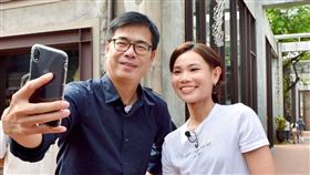 陳其邁讚戴資穎是大眾心中永遠的球后。（圖／翻攝自陳其邁臉書）