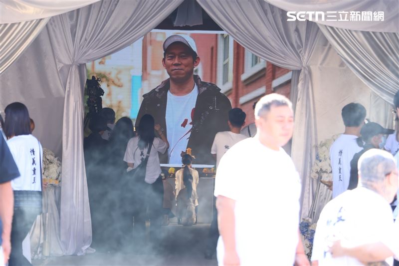 顏正國今舉行告別式。（圖／記者鄭孟晃攝影）