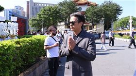 李興文現身悼念。（圖／記者鄭孟晃攝影）