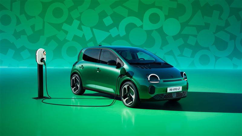 雷諾Twingo E-Tech保留初代的圓眼萌樣與三個引擎蓋通風口。（圖／翻攝Renault網站）