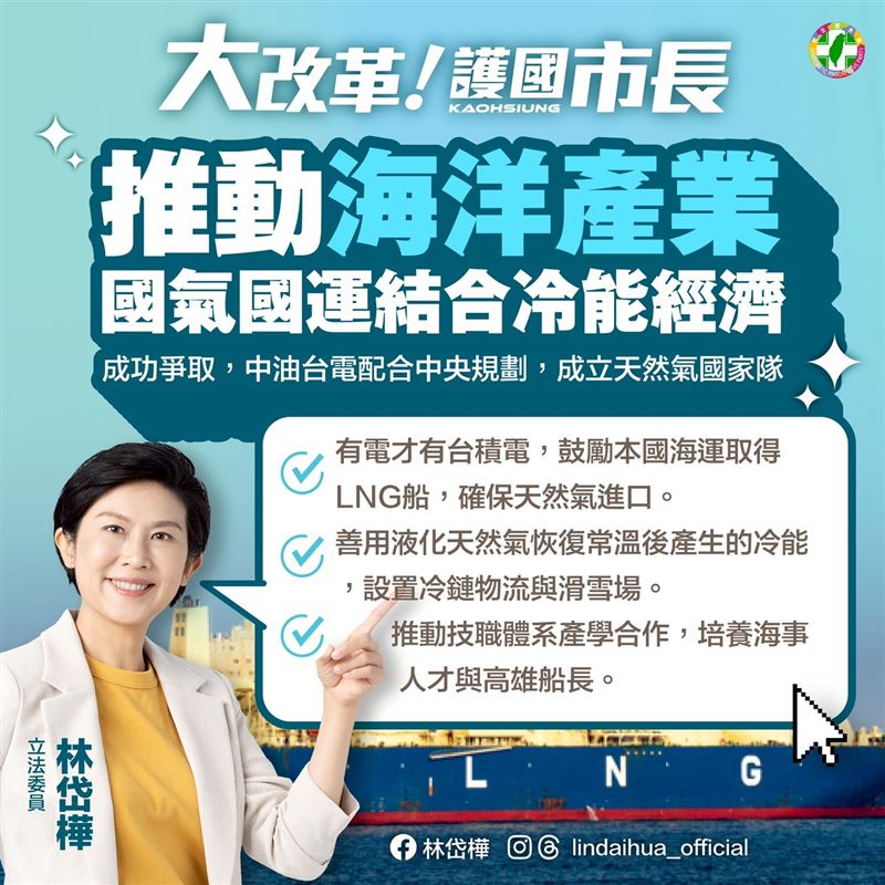 推動海洋產業，高雄國氣國運結合冷能經濟！