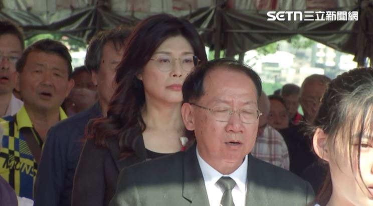 鄭麗文昨參加「白色恐怖秋祭追思慰靈大會」追思前高階共諜吳石。（圖／翻攝畫面）