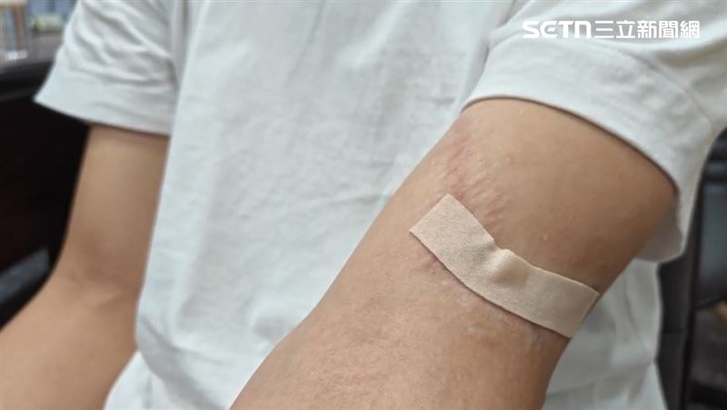 康橋學校高一顏同學參加單車環島成年禮時，遭毒駕衝撞一度命危。（圖／翻攝畫面）