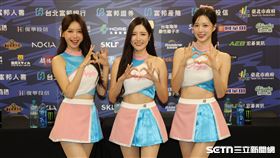 PLG富邦勇士主場開幕戰，「韓籍3本柱」李雅英、南珉貞、李晧禎合體。（圖／記者劉彥池攝影）