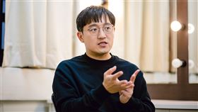 韓國製作人丁哲珉PD三立新聞網專訪。（圖／記者楊澍攝影）