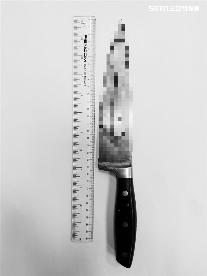 男子因口角糾紛，持水果刀刺傷友人腹部，造成對方臟器外露。（圖／翻攝畫面）