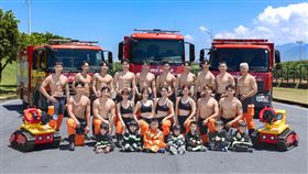 2026新北消防形象月曆。（圖／新北消防提供） 