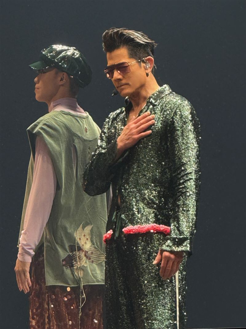 郭富城在高雄開唱。（圖／讀者提供）