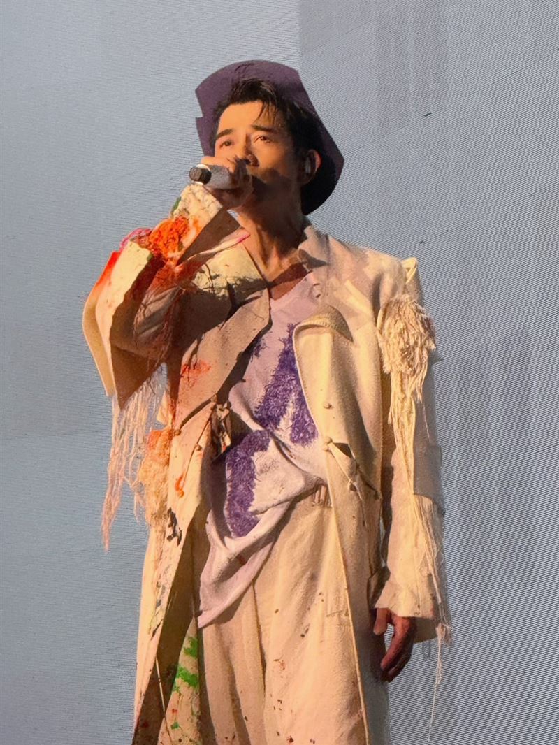 郭富城在高雄開唱。（圖／讀者提供）