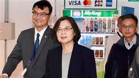 蔡英文搭機啟程　將赴柏林演說。（圖／蔡英文辦公室提供）