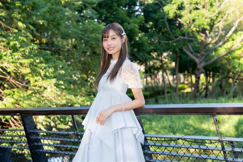 AKB48 Team TP 蔡亞恩接受《三立新聞網》專訪。（圖／記者趙于瑩攝影）