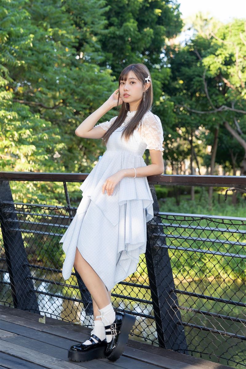 蔡亞恩左腳韌帶斷裂。（圖／記者趙于瑩攝影）