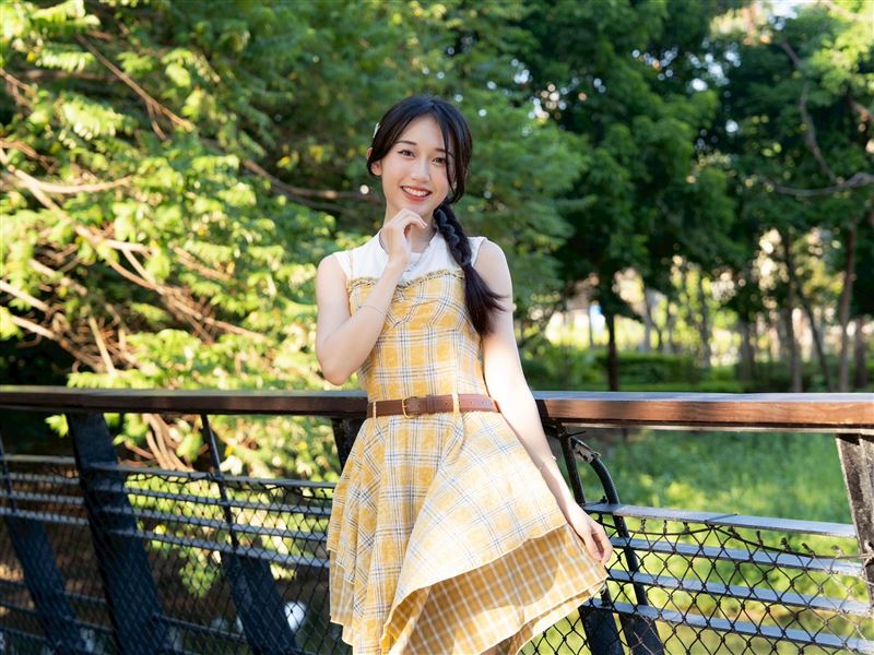 黃奕霖喜歡看不同的世界、接觸不同的人，夢想環遊世界。（圖／記者趙于瑩攝影）