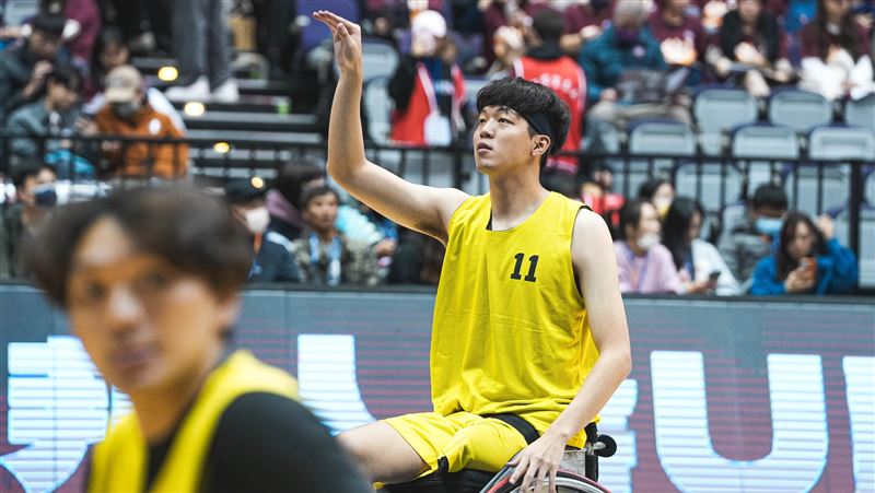 孫御斌重回小巨蛋。（圖／大專體育總會提供）