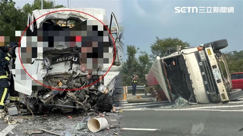 國道「掛雙屍」24hr又後翻車…吐1句發毛