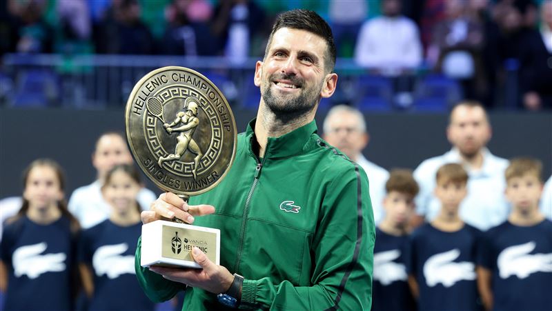 喬科維奇（Novak Djokovic）宣布退出ATP年終賽。（圖／美聯社／達志影像）