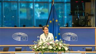 蕭美琴驚喜現身歐洲演說　網讚：謝謝戰貓