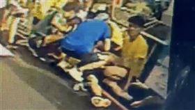 田中馬拉松、跑者、昏倒、路倒、無心跳、CPR（圖／民眾提供）