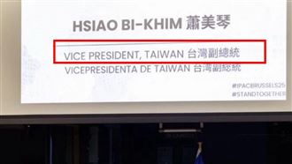 蕭美琴證明　只有用「台灣」，才能走出去