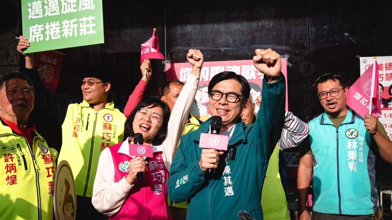 陳其邁臉書發文相挺　蘇巧慧回應了