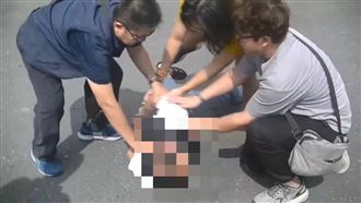 抓到！持刀襲警搶民車　通緝狂徒落網了