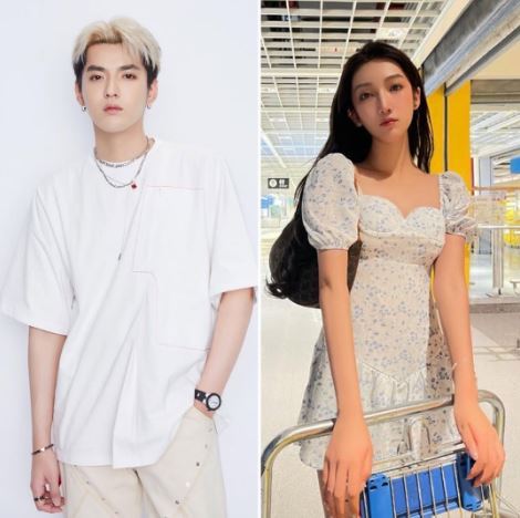 網紅都美竹（右）揭露吳亦凡（左）涉嫌以「選女主角」為名誘騙女性、灌酒並性侵。（圖／翻攝自zaobao.sg 娱乐IG）